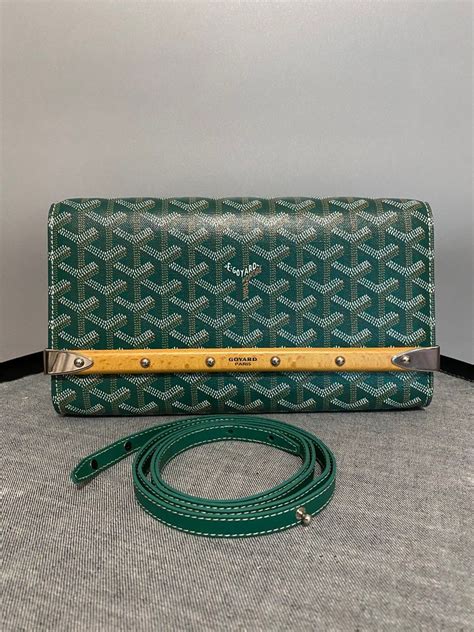 goyard monte carlo clutch with strap|monte carlo pm clutch strap.